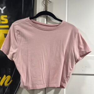 Pink Women's Crop Top